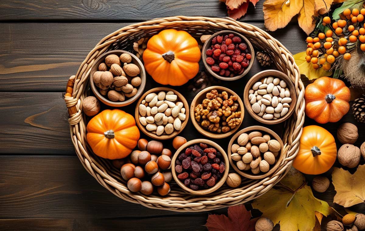 yalda night nut decoration