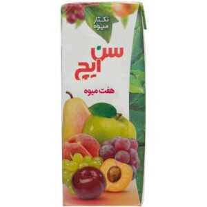 آبمیوه سن ایچ پاکتی هفت میوه 200 میلی لیتر
