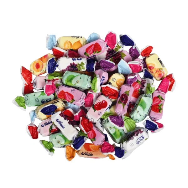 تافی میوه ای مخلوط آیدین - 500 گرم
