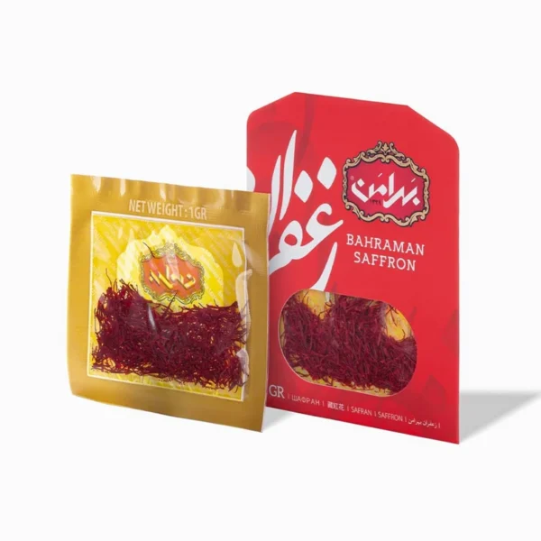 زعفران سرگل بهرامن - 1 گرم - Image 3